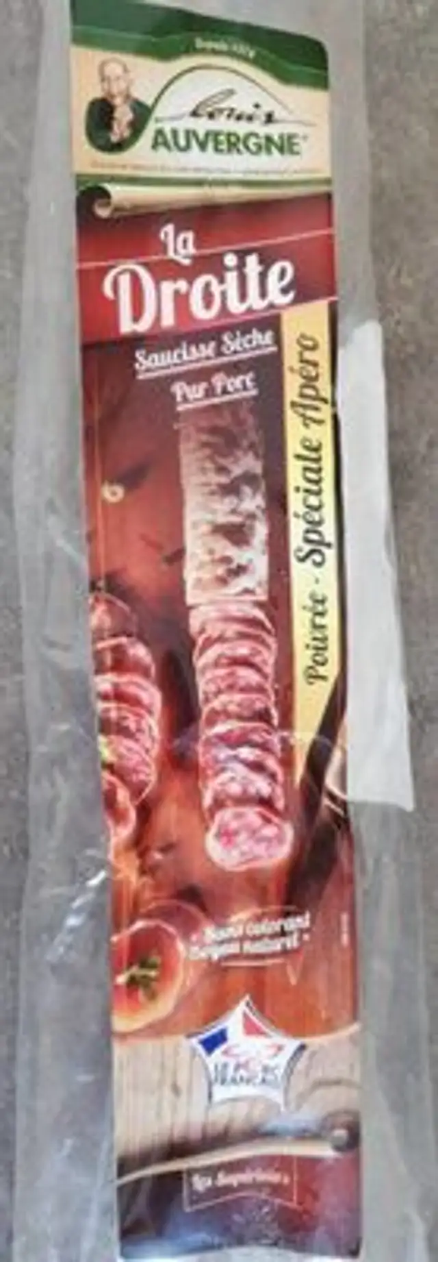 Saucisse sèche pur porc