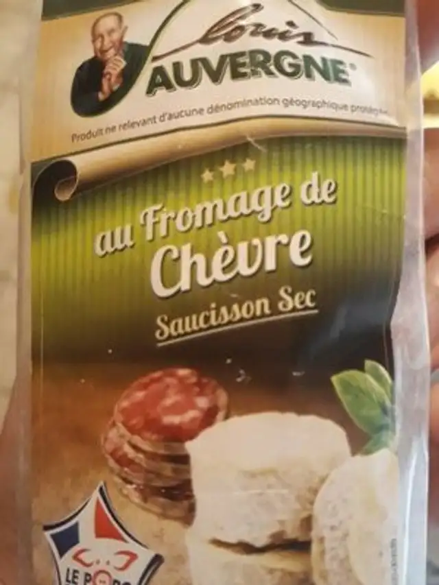 Saucisson sec au fromage de chevre