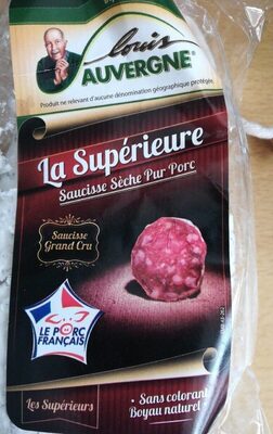 Saucisse sèche front packaging