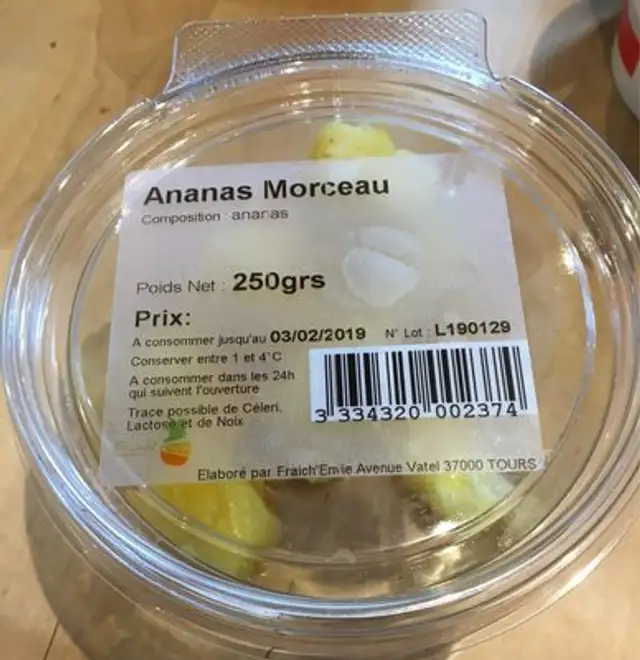 Ananas Morceau