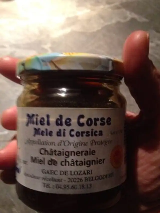 Miel de corse ingredients label
