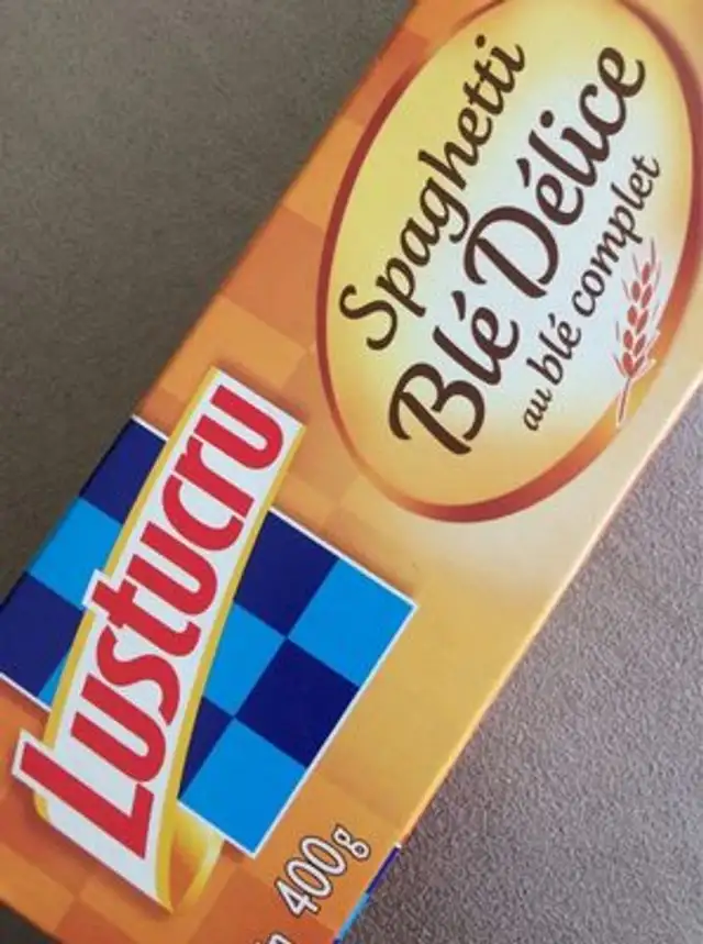 Spaghetti ble delice au ble complet