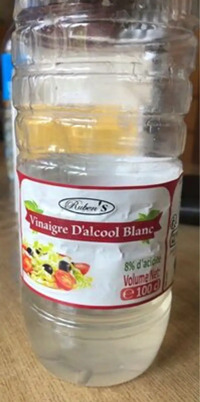 Vinaigre d'alcool blanc