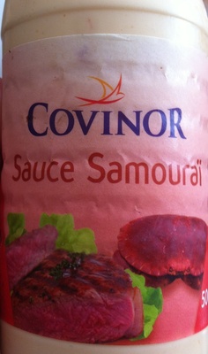 Sauce samouraï front packaging