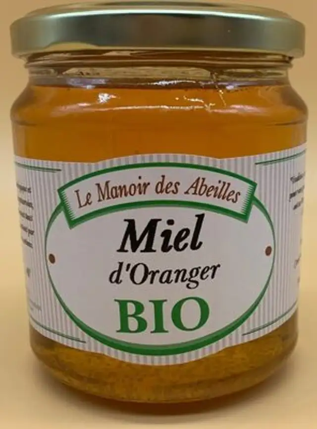 Miel d'Oranger BIO front packaging