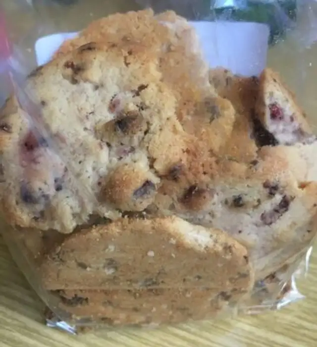 Biscuits à la fraise et à la framboise