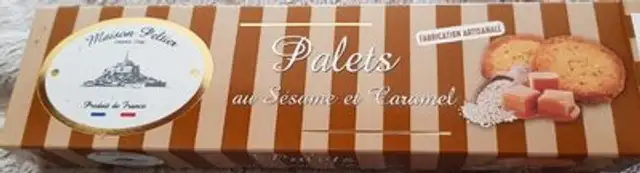 Palet au sésame et caramel