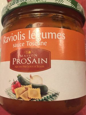 Raviolis légumes sauce Toscane