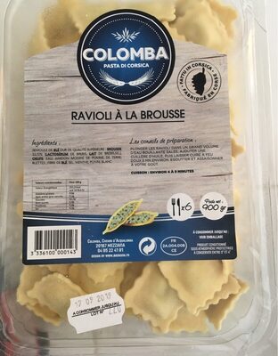 Ravioli à la brousse