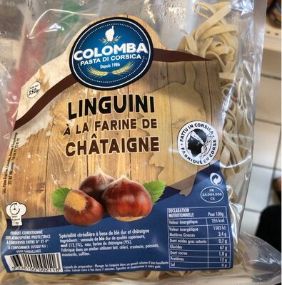 Linguini à la farine de châtaigne