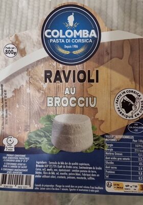 Ravioli au brocciu