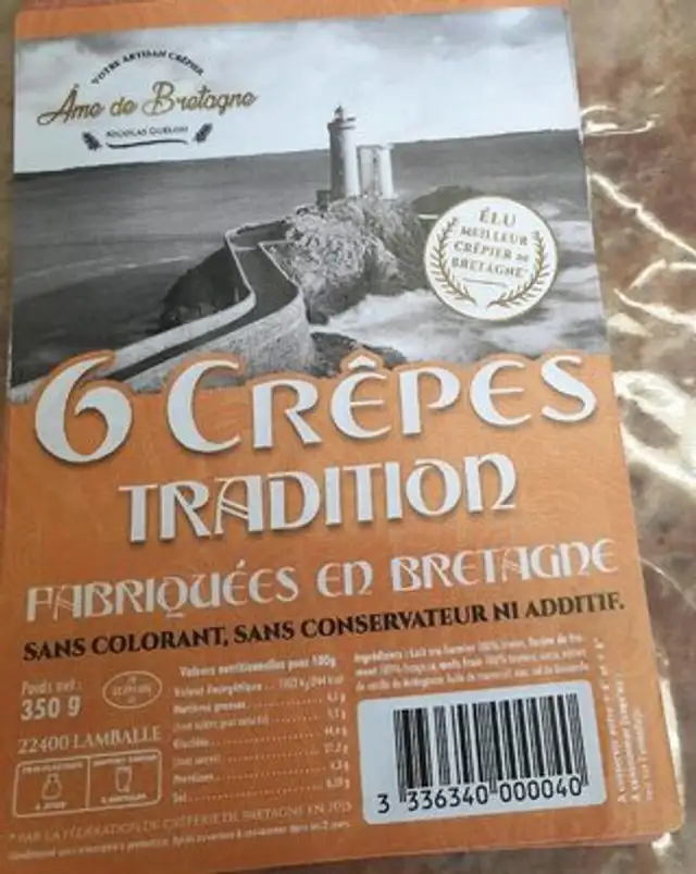 6 Crêpes tradition