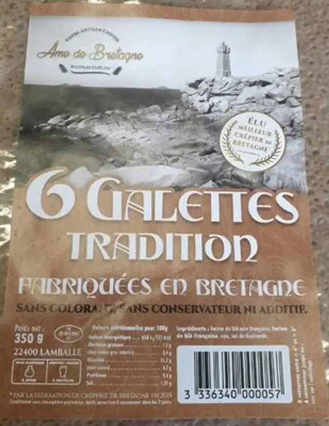 6 Galettes Tradition