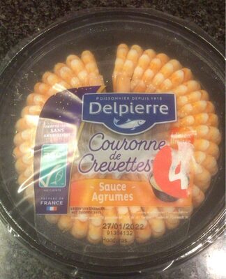 Couronne de crevettes front packaging
