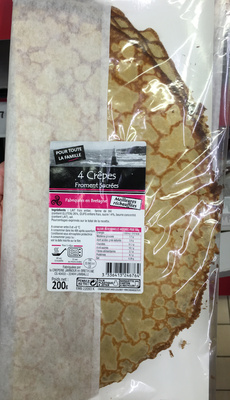 4 Crêpes Fines