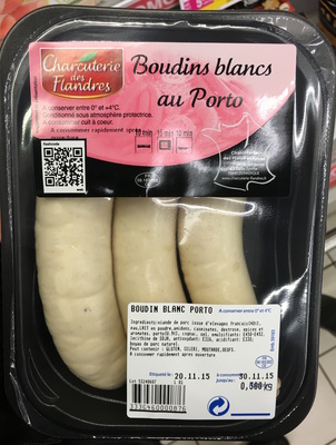 Boudin blanc au porto