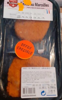 Pavés au maroilles front packaging