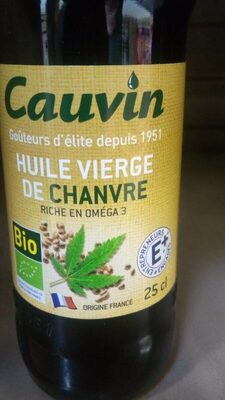 Huile vierge de chanvre