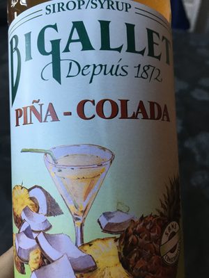 Sirop de piña colada