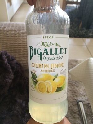 Sirop de ciron Jinot front packaging