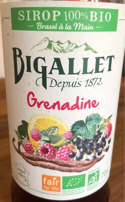 Bigallet Sirop Grenadine