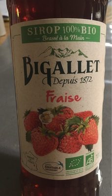 Sirop fraise