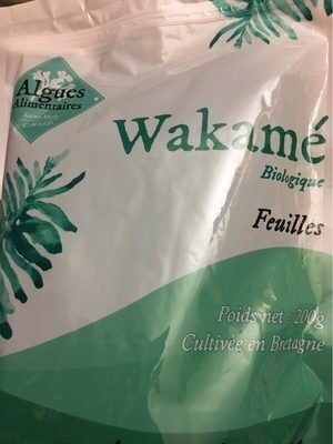 Wakamé bio front packaging