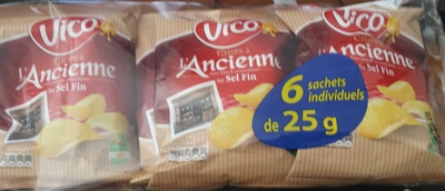 Chips à l'ancienne au sel fin