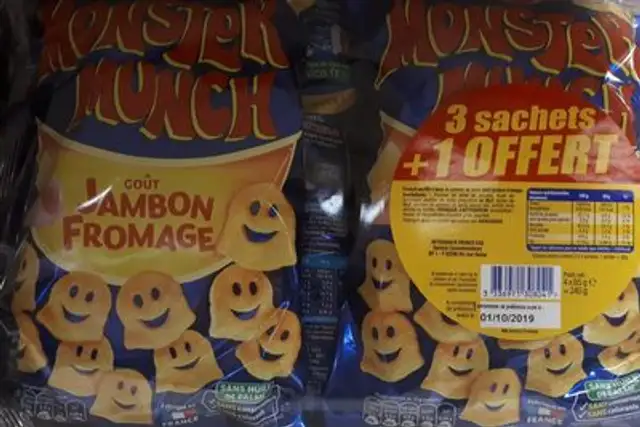 Monster munch jambon fromage