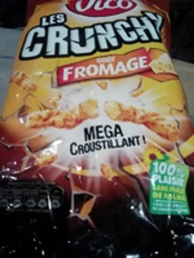Les Crunchy Goût Fromage