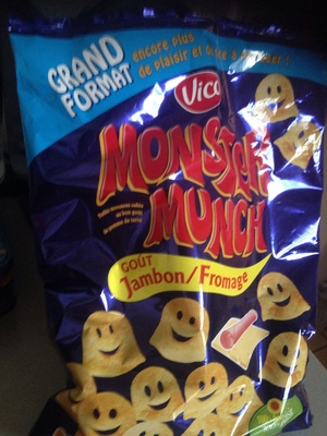 Monster Munch goût Jambon / Fromage (grand format)