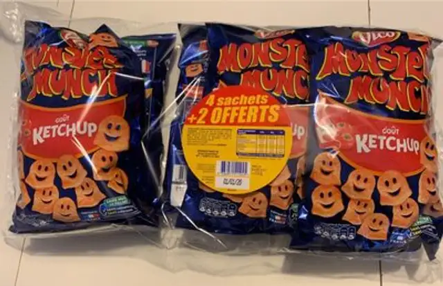 Monster Munch Goût Ketchup