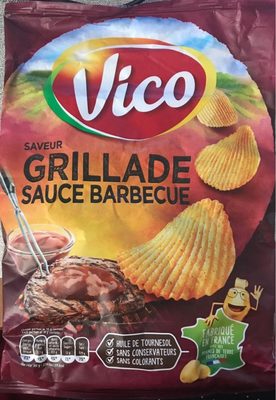 Chips grillade sauce bbq