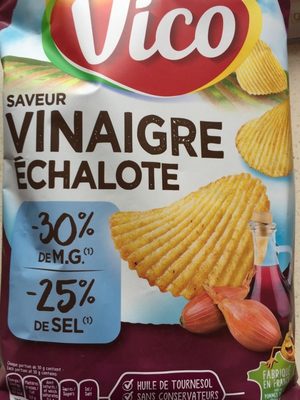 Chips saveur Vinaigre Echalote allégée