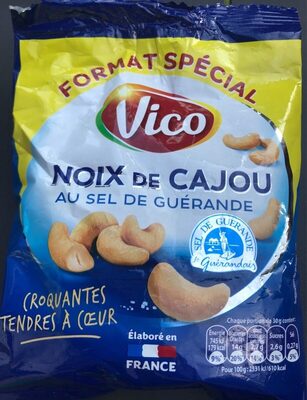 Noix de cajou au sel de Guérande