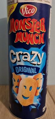 Monster Munch crazy original front packaging