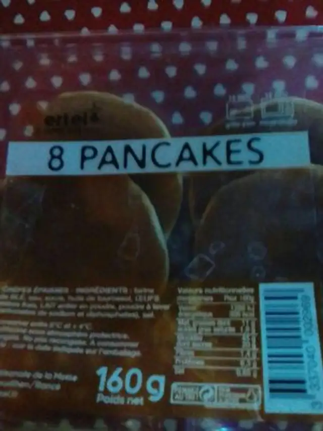 8 pancakes