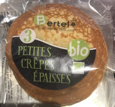 Petites crepes epaisses