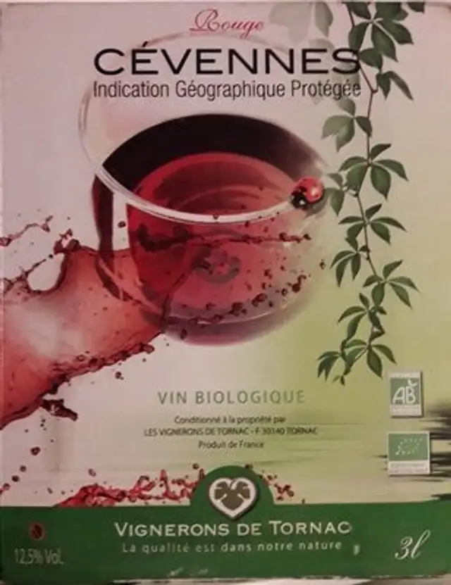 Vin rouge - IGP Cévennes