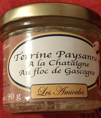 Terrine Paysanne A la Châtaigne Au floc de Gascogne front packaging