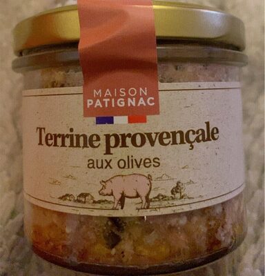 Terrine Provençale aux olives
