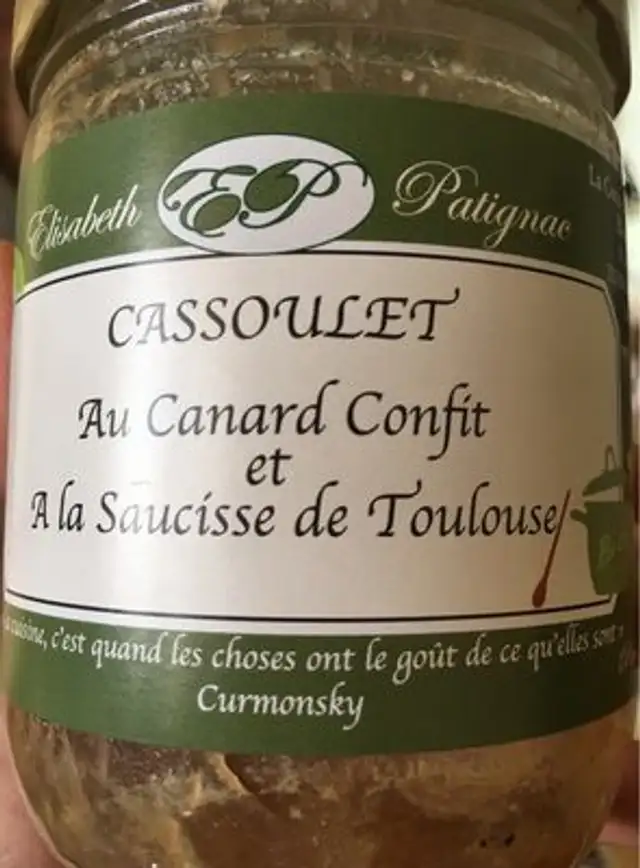 Cassoulet au confit et à la saucisse de Toulouse