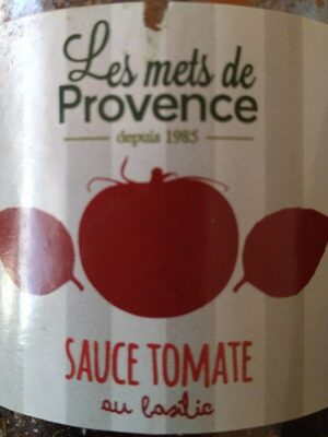 Sauce tomate au basilic front packaging