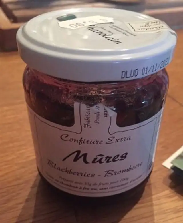 Confiture extra - mûres