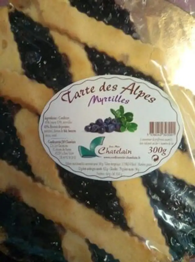 Tarte des Alpes Myrtilles