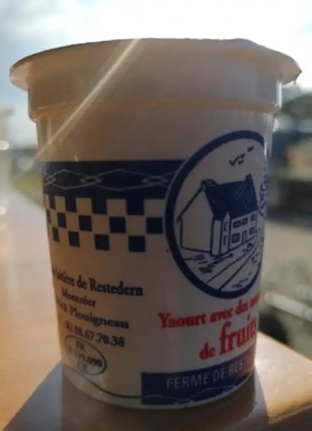 Yaourt aux myrtilles