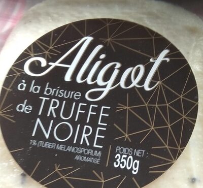 Aligot a la brisure de Truffe Noire front packaging