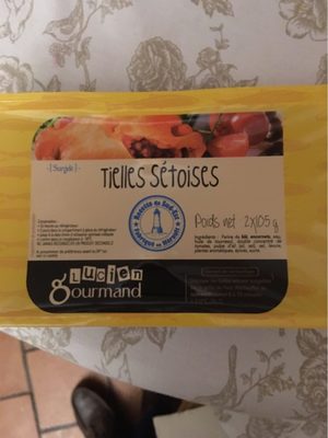 Tielles setoises front packaging