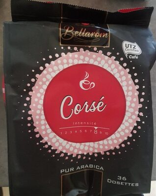 Corsé intensité front packaging