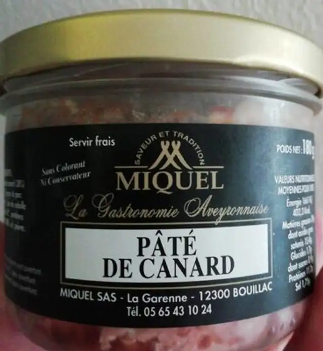 Pâte de canard
